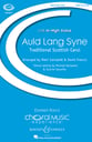 Auld Lang Syne SSAA choral sheet music cover